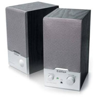   Edifier R18 black 2*2 (R18 black) ,  (MDF), 2 x 2  (RMS)